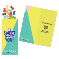Full-Color Custom Sweeter Cards with Albanese® Gummi Bears - SC157FC_6