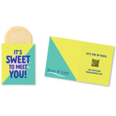 Full-Color Custom Mini Sweeter Card with Single Sugar Cookie - SC188FC_2
