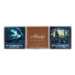 Square Milk Chocolate Bar with Etched Bar – 3 Pack - SQEBA3