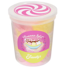 Cotton Candy Tub with Custom Label – 1.75 oz - cct100_bananasplit