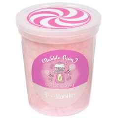 Cotton Candy Tub with Custom Label – 1.75 oz - cct100_bubblegum