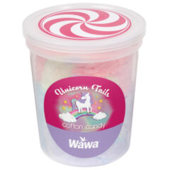 Cotton Candy Tub with Custom Label – 1.75 oz - cct100_unicorn