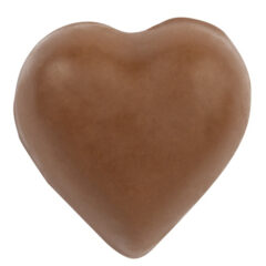 Milk Chocolate Dubai Heart- 0.70 oz - dub070_ovhd