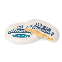 Iced Round Vanilla Cookie with Custom Logo - iced-rnd_gen