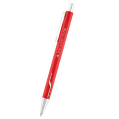 Dalton Recycled Aluminum Pen - 12034_RED_Laser