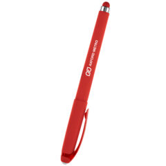 Callahan rABS Gel Stylus Pen - 12036_RED_Silkscreen