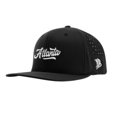 Branded Bills Bare Flat Performance Cap - 15082_BLK_Embroidery