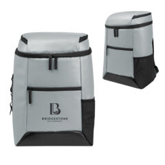 Cutter & Buck® Cooler Backpack – 18 cans - 35161_GRABLK_Silkscreen