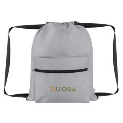 Anywhere rPET Drawstring Bag - 35174_GRA_Colorbrite