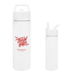 Easton rPET Bottle – 24 oz - 50271_WHT_Silkscreen
