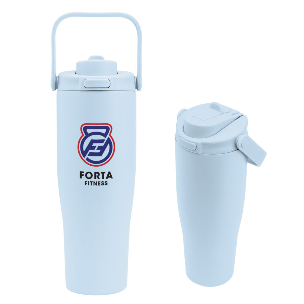Denali Sip and Chug Recycled Stainless Steel Tumbler – 30 oz - 50316_BLL_Colorbrite