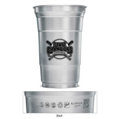 Top Cup By Ball™ Aluminum Cup – 20 oz - 50607_SIL_Silkscreen