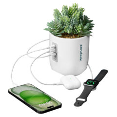 iHome Faux Succulent with USB Charging Station - ih-plant-4-10002151000