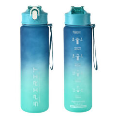 Gradient Sports Water Bottle with Time Marker – 28 oz - image 1