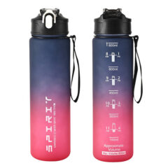Gradient Sports Water Bottle with Time Marker – 28 oz - image 2