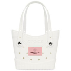 Crocs™ Classic Small Tote - whitepink