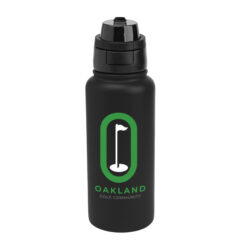Pop Sip & Chug Recycled Stainless Steel Bottle - 32 oz
