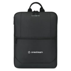Samsonite® Convertible Luggage Cover and Laptop Backpack - black