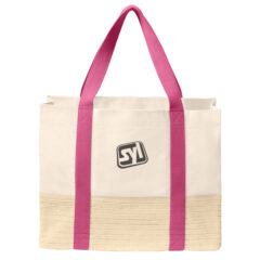 Port Authority® Straw Market Tote - Port Authority
