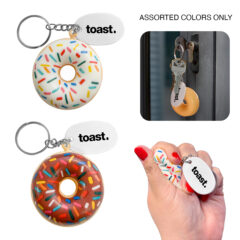 Squishy Donut Keychain - main