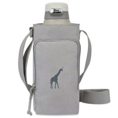 Aviana™ Rowan Recycled Nylon Bottle Sling – AWARE™ - taupe