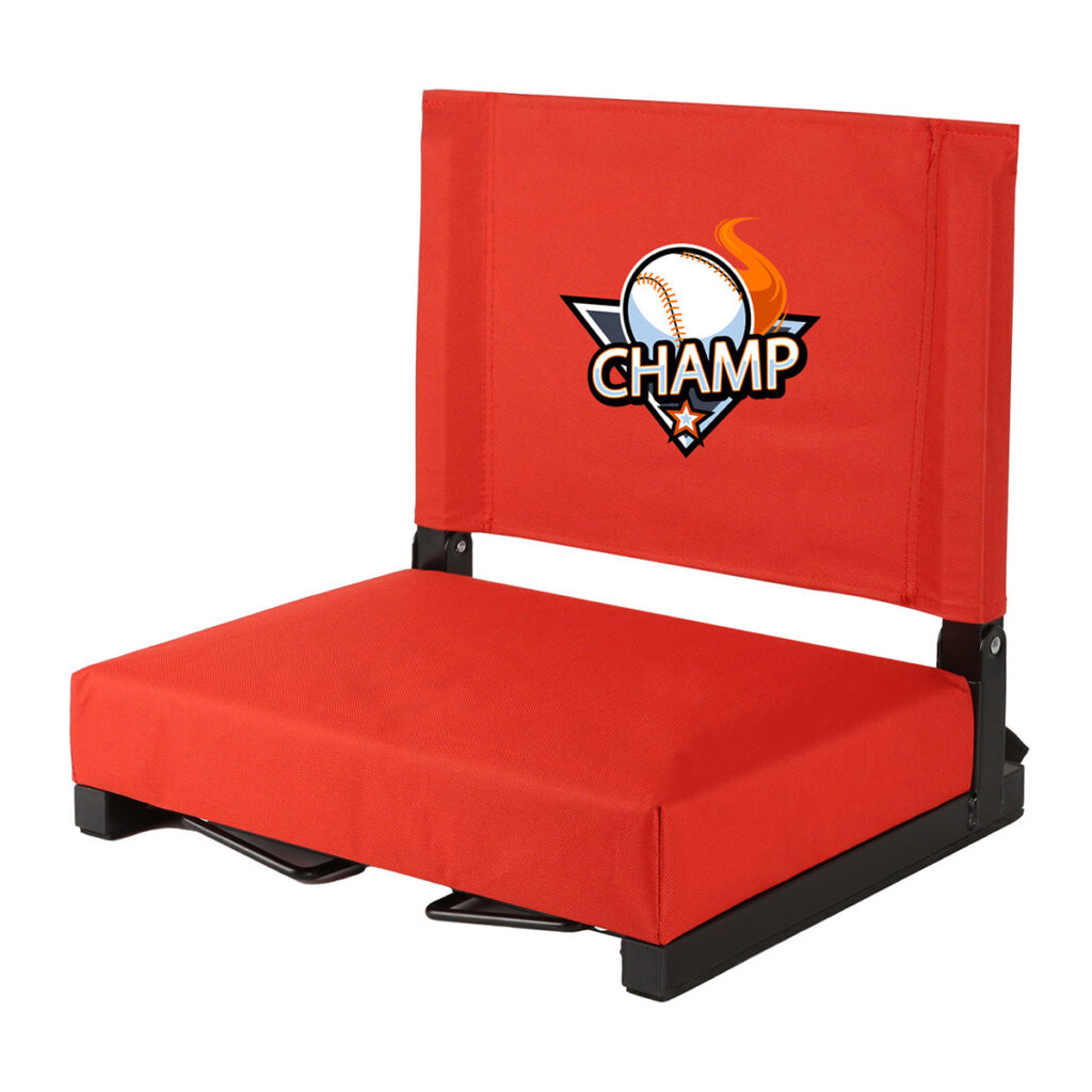 Portable Steel Frame Stadium Chair For Bleachers - 2