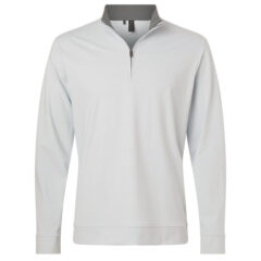 Adidas Men’s Ultimate365 Classic Quarter-Zip Pullover - Adidas_A2017_Clear_Grey_Front_High