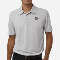 Adidas Men’s Performance 3-Stripes Climacool Polo - Adidas_A719_Grey_Two_Front_High_Model