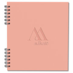 Colorpulse Hard Cover Spiral Journal - ST324_MEL_FRONT_LOGO1