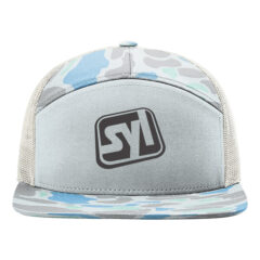 Richardson Printed Seven-Panel Trucker Cap - main