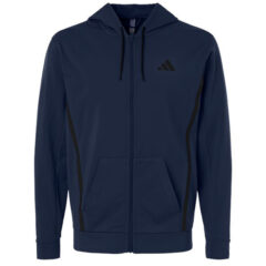 Adidas Men’s Game & Go Fleece Full-Zip Hooded Sweatshirt - 139333_f_fm