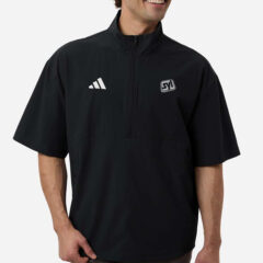 Adidas Men's Short Sleeve Quarter-Zip Pullover