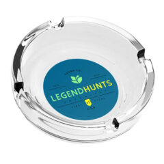 Glass Ashtray with Full Color Imprint - 3