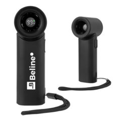 Rechargeable Handheld Turbo Fan - 55252_BLK_Padprint