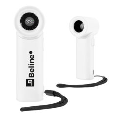 Rechargeable Handheld Turbo Fan - 55252_WHT_Padprint