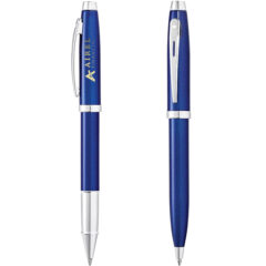 Sheaffer® 100 Glossy Ballpoint & Rollerball Pen Gift Set - 2933-42BL_D_2