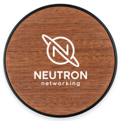Timber Wireless Charging Pad 2.0 - 29822_WOOD_Silkscreen