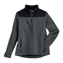 Women’s Front Runner 120 GSM Insulated Quilted Jacket - 3165_JTBK_laydown_682d653d-68c5-4bf4-998a-26da88a12d62