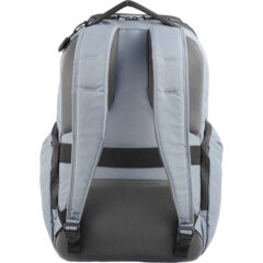 NBN Compass Recycled 15″ Computer Backpack - 3950-25GY_A_BACK