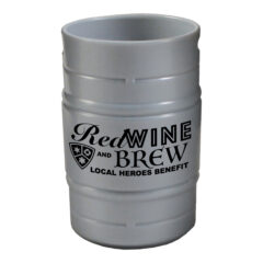 Plastic Metallic Silver Beer Keg-Shaped Sampling Cup - 5 oz