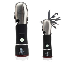 Emergency COB Flashlight Multi-Tool 2.0 - 72002_BLK_Laser