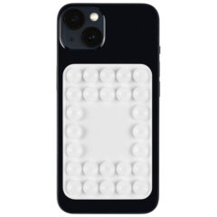 Magnetic Recycled Silicone Suction Phone Mount - Inuse