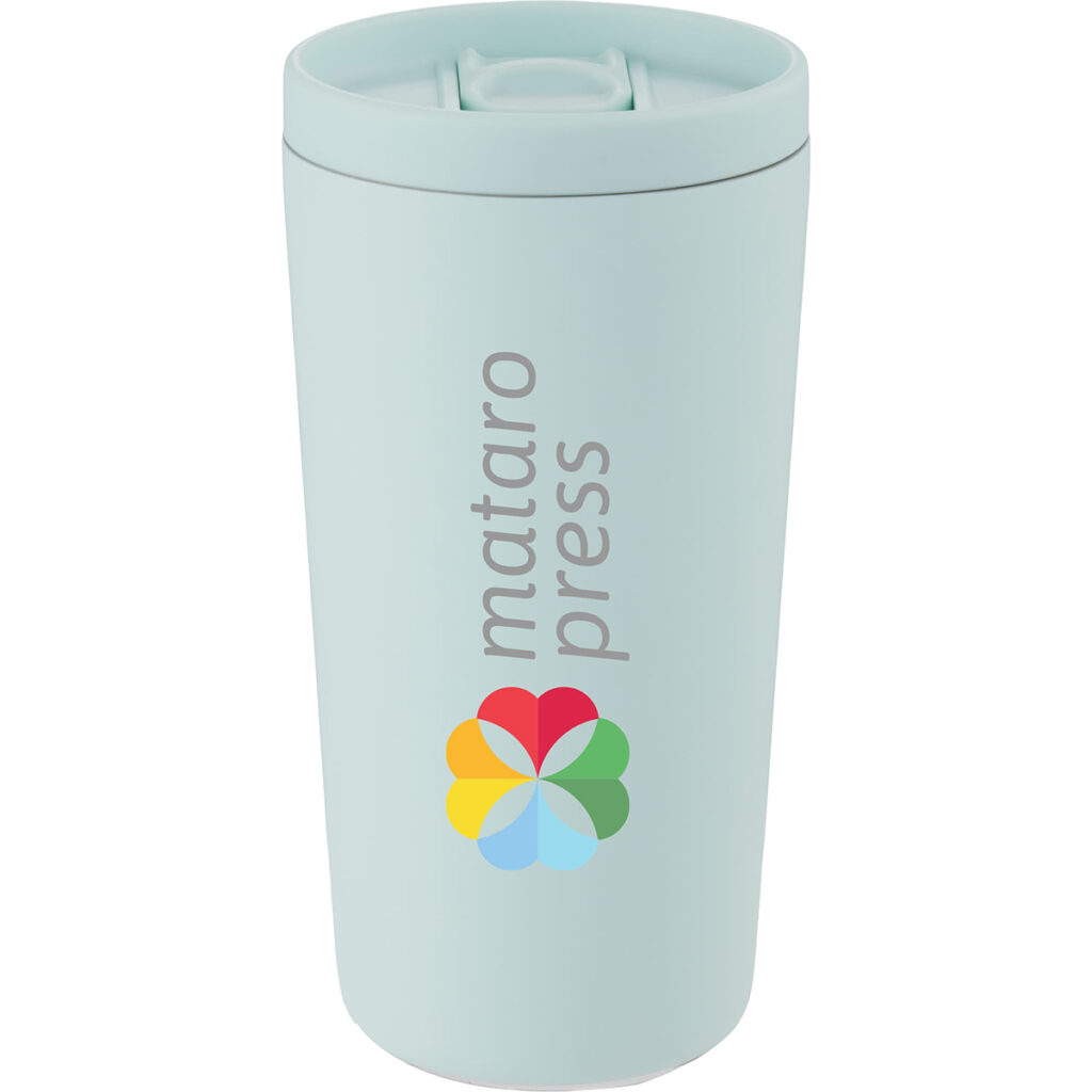 Carissa Vacuum Insulated Tumbler with Slide Lid – 14 oz - SM-6554BLA_D_FR3