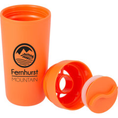 Lola Double Wall Tumbler with 360° Lid – 16 oz - SM-6561OR_D_DETAIL