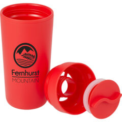 Lola Double Wall Tumbler with 360° Lid – 16 oz - SM-6561RD_D_DETTAIL