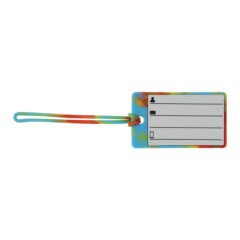 Recycled Push Pop Bubble Luggage Tag - TV244_RRNBW_Back_Blank