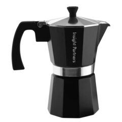 Grosche International Inc. Milano Espresso Maker – 6 cups - black