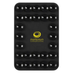 Magnetic Recycled Silicone Suction Phone Mount - black