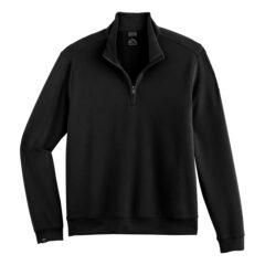 Men’s Comfort Zone Super Soft Modal Blend Quarter Zip - black1