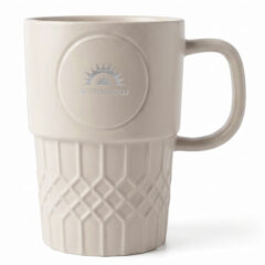 Afterglow Ceramic Mug – 15.6 oz - bone